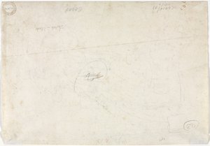 Schizzo per un paesaggio (verso), 1827