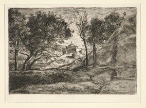 Ricordo della Toscana da Jean Baptiste Camille Corot