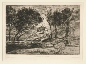 Ricordo della Toscana da Jean Baptiste Camille Corot