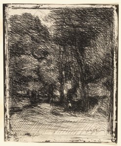 Souvenir di Bas-Bréau da Jean Baptiste Camille Corot