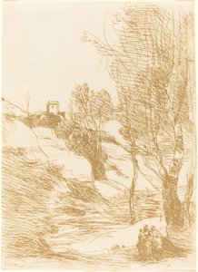 Ricordo di Salerno da Jean Baptiste Camille Corot
