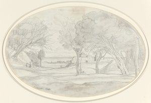 Souvenir della Toscana da Jean Baptiste Camille Corot