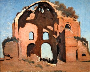 Tempio di Minerva Medica, Roma da Jean Baptiste Camille Corot