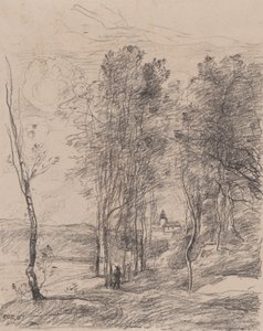Il campanile di St.-Nicolas-les-Arras da Jean Baptiste Camille Corot
