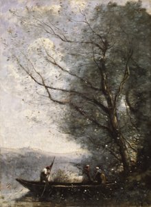 Il traghettatore da Jean Baptiste Camille Corot