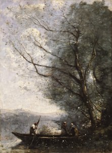 Il Traghettatore, ca. 1865 da Jean Baptiste Camille Corot