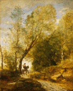 La foresta di Coubron da Jean Baptiste Camille Corot