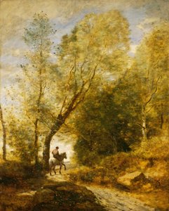 La foresta di Coubron da Jean Baptiste Camille Corot