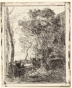 La radura gallica da Jean Baptiste Camille Corot