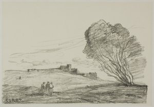 Il forte isolato da Jean Baptiste Camille Corot