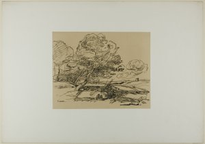 La torre solitaria da Jean Baptiste Camille Corot