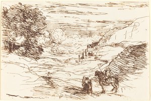 I Paladini Les Paladins, 1871 da Jean Baptiste Camille Corot