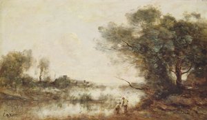 Lo stagno da Jean Baptiste Camille Corot