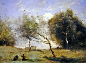 I Dintorni della Piccola Fattoria da Jean Baptiste Camille Corot