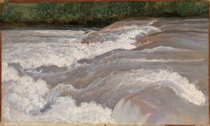 Il Velino sopra la cascata di Terni, 1826
