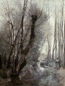 Il ruscello da Jean Baptiste Camille Corot
