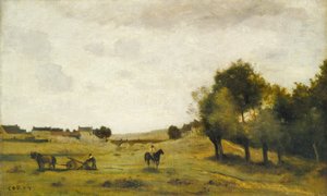 Veduta vicino a Epernon da Jean Baptiste Camille Corot