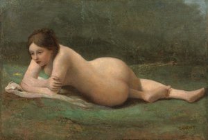 Giovane donna sdraiata sull