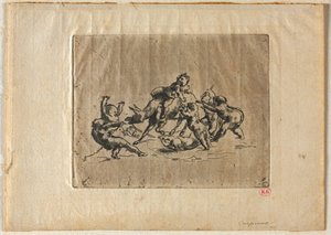 Baccanale con Bambini e Asino da Jean Baptiste Carpeaux