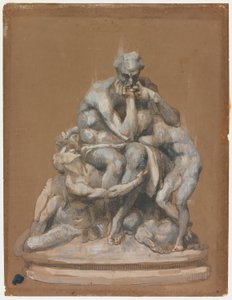 Studio per la Scultura Ugolino e i Suoi Figli