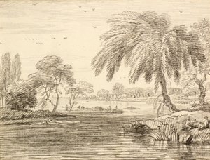 Paesaggio da Jean Baptiste Claude Chatelain