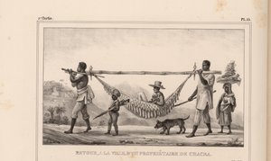 Ritorno, in città, di un proprietario di chacra, 1835