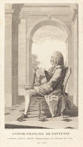 Gaspar-François de Fontenay da Jean Baptiste Delafosse, after Louis de Carrogis, called Carmontelle