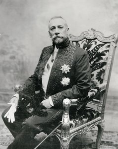 Honoré Charles Grimaldi, Principe Alberto di Monaco da Jean Baptiste Edouard Detaille