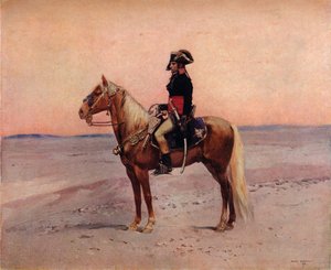 Napoleone in Egitto, XIX secolo da Jean Baptiste Edouard Detaille