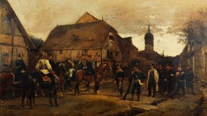 La cattura da Jean Baptiste Edouard Detaille