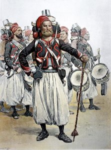 Zouave Tamburino maggiore, Nord Africa