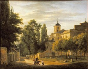 Veduta della chiesa di Ville d