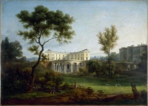 La casa di Beaumarchais e la Bastiglia da Jean Baptiste Genillion