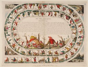 Gioco dei cosacchi, 1815