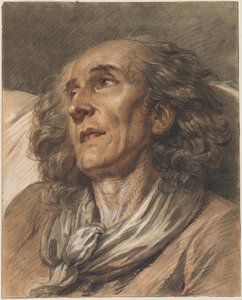 Busto di un vecchio da Jean Baptiste Greuze