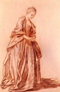 Figura femminile drappeggiata