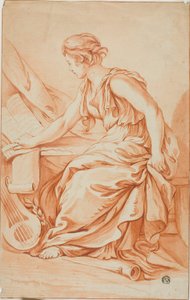 Eulerpe o Clio da Jean Baptiste Greuze