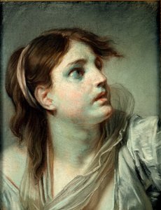 Testa di una giovane ragazza