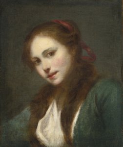 La Polonaise, una bellezza polacca da Jean Baptiste Greuze