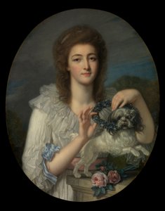 Principessa Varvara Nikolaevna Gagarina da Jean Baptiste Greuze