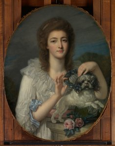 Principessa Varvara Nikolaevna Gagarina 1762-1802, ca. 1780-82 da Jean Baptiste Greuze
