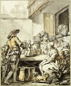 Savoiardo con bambola danzante