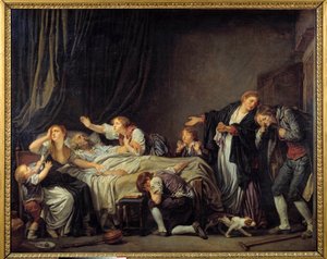 Il figlio punito da Jean Baptiste Greuze