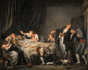 La maledizione del padre: il figlio punito da Jean Baptiste Greuze