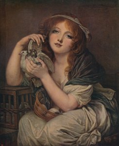 Donna con colombe, 1799-1800, c1915