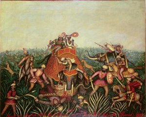 Caccia alla tigre, 1892