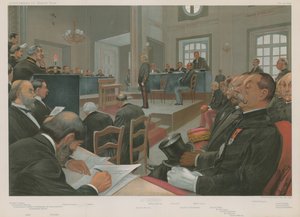 Il processo di Dreyfus da Jean Baptiste Guth