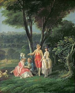 Una passeggiata nel parco da Jean Baptiste Hilair