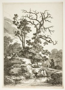 Bucolic Scene da Jean Baptiste Huet