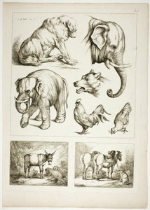 Tavola 32 di 38 da Oeuvres de J. B. Huet da Jean Baptiste Huet